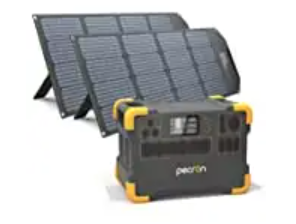 Pecron Generador solar E3000, 2 kwh