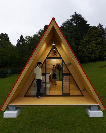Kit Mini Casa Triangular
